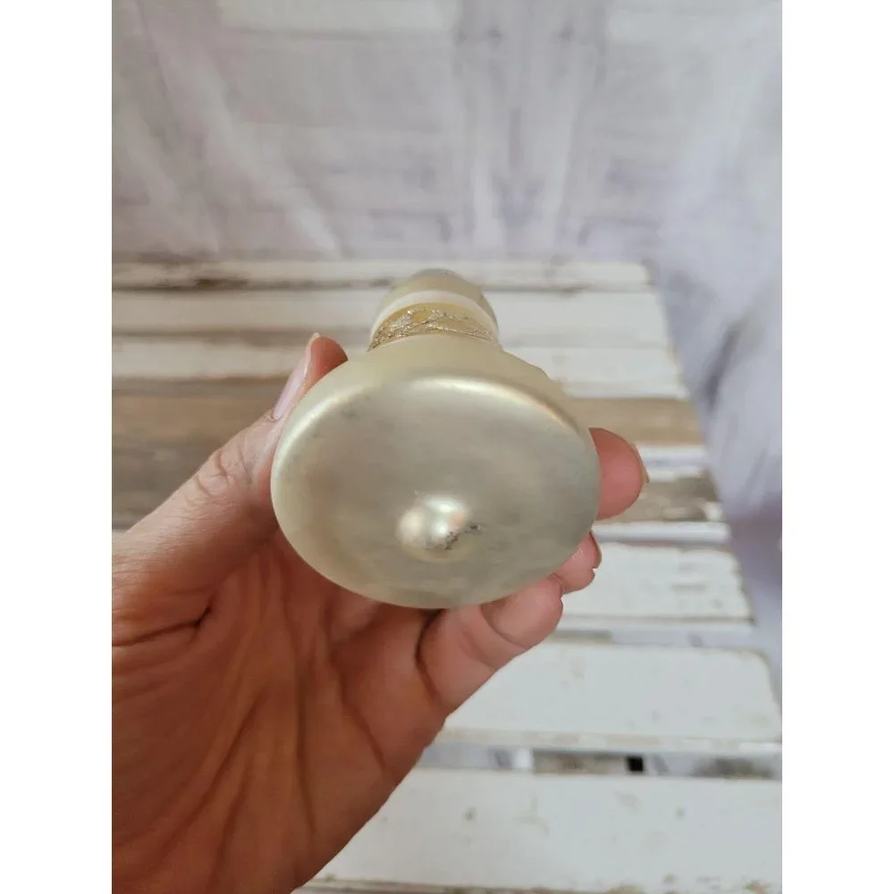 West Germany vintage‎ bell glass ornament Xmas holi
